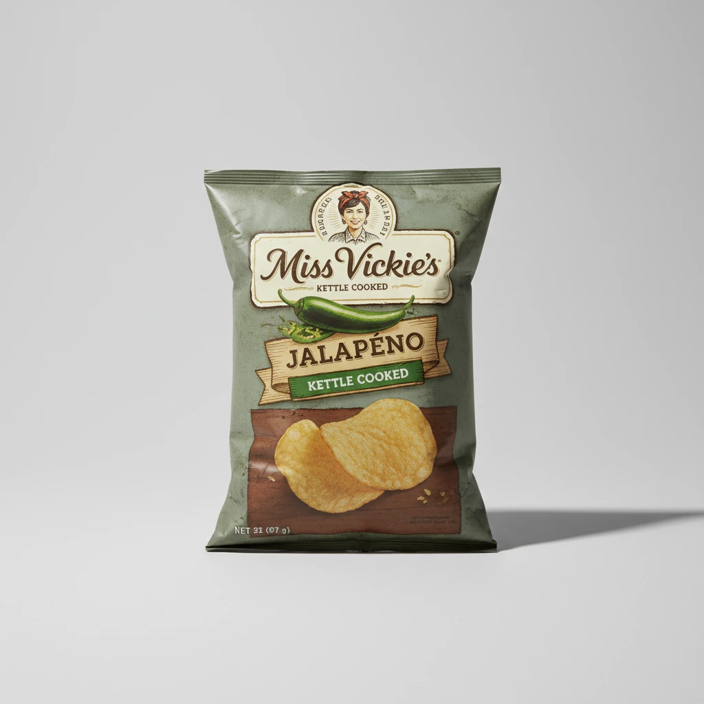 Miss Vickie's Jalapeno Kettle Cooked Potato Chips Miss Vickie's Jalapeno Kettle Cooked Potato Chips