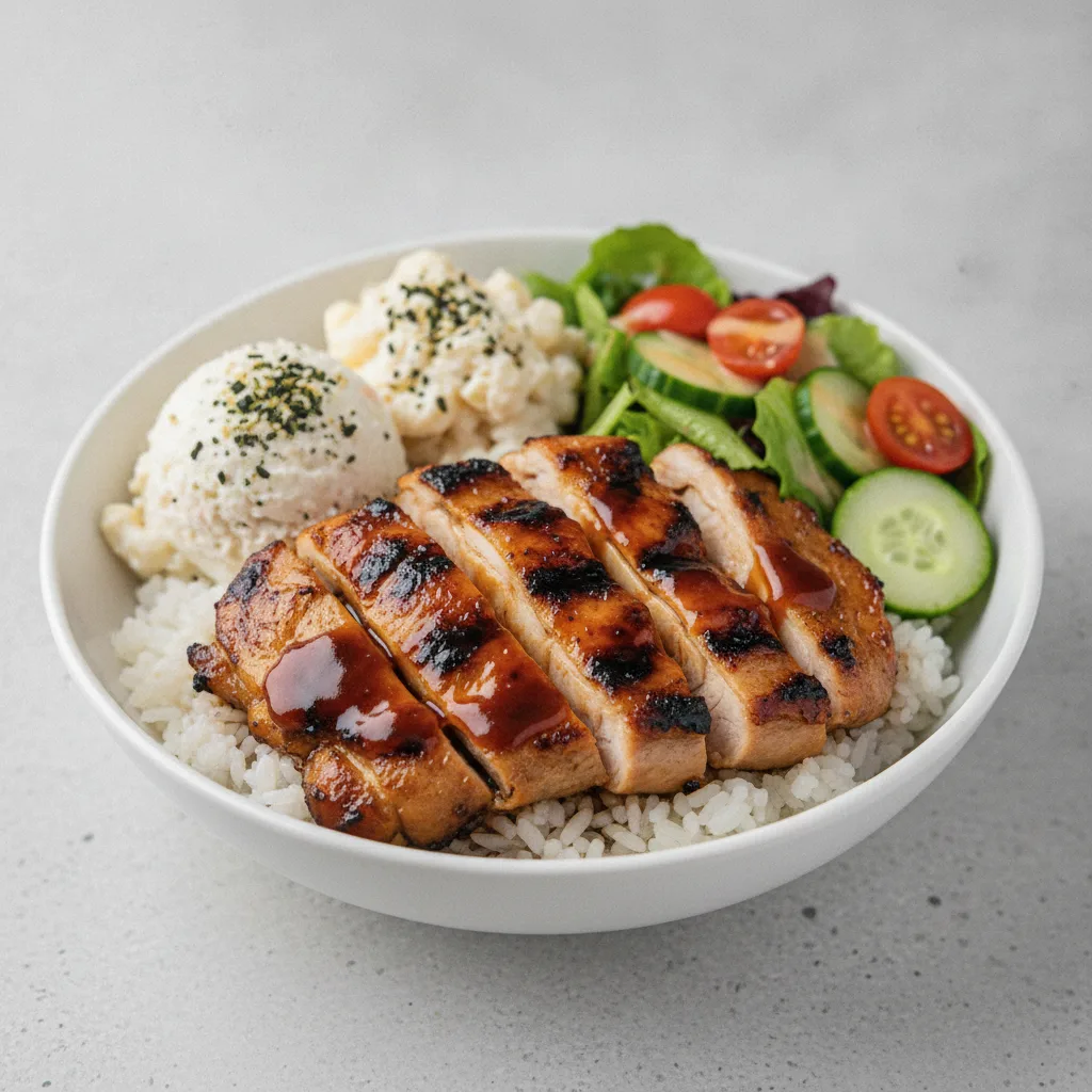 Huli Huli Chicken (White Rice) Huli Huli Chicken (White Rice)