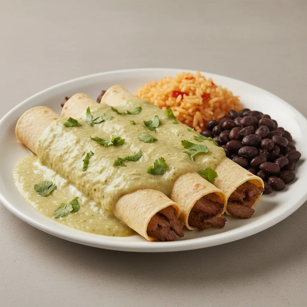 Steak Enchilada Suiza Meal Steak Enchilada Suiza Meal