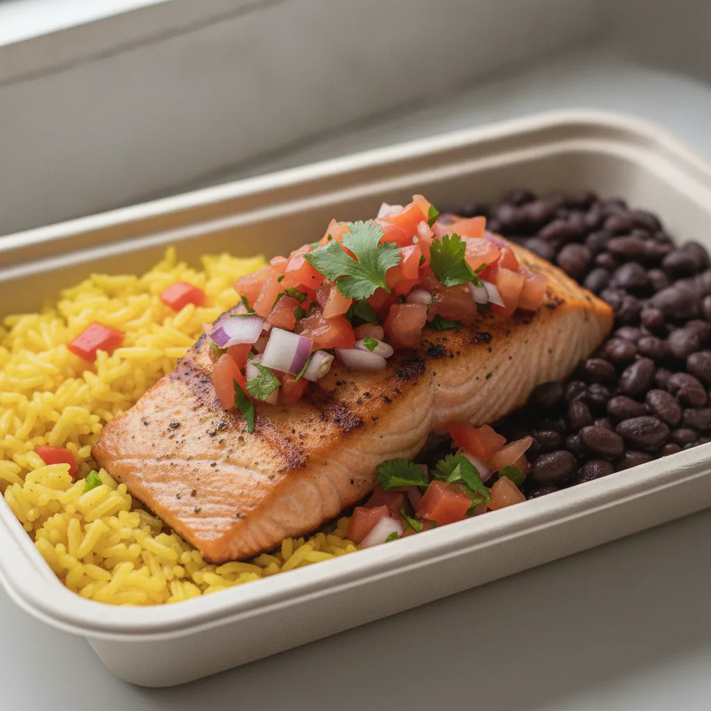 Lime Grilled Salmon Box Lime Grilled Salmon Box