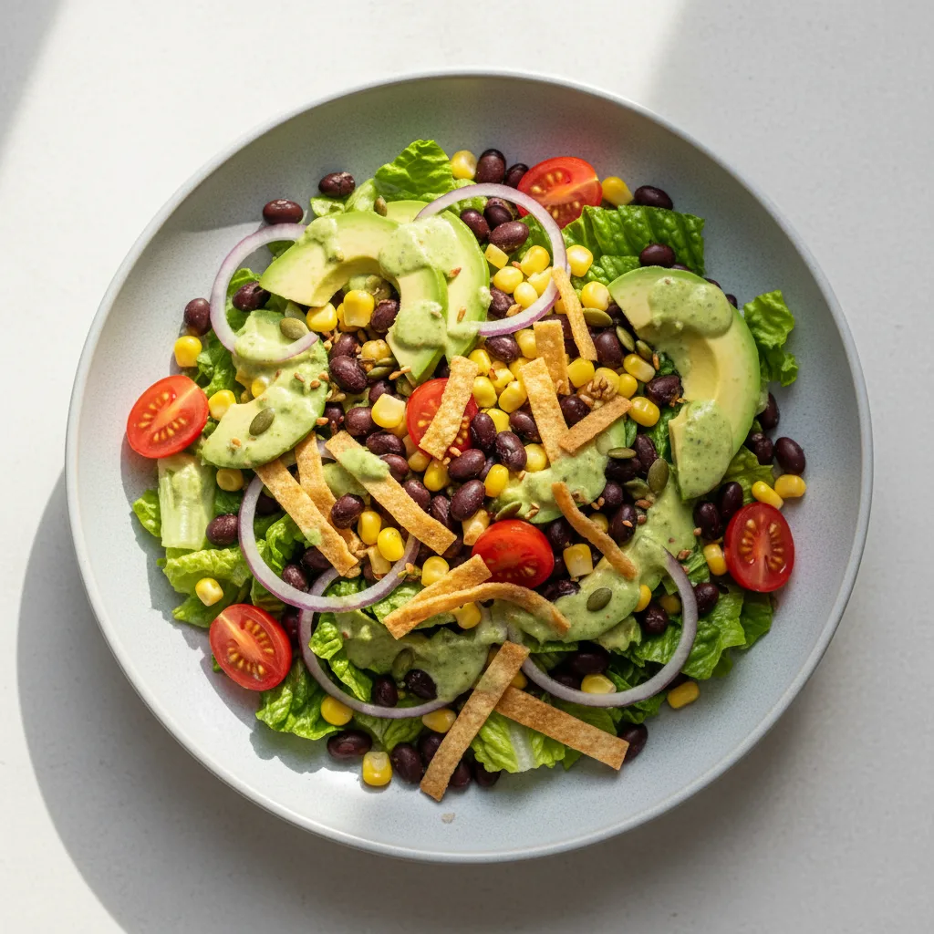 Vegan Mexico Salad Platter Vegan Mexico Salad Platter