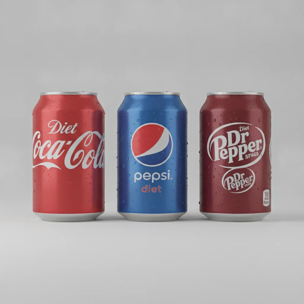 Assorted Individual Diet Sodas Assorted Individual Diet Sodas