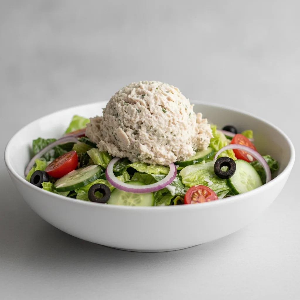 Garden Salad - Caesar With Chicken Salad Garden Salad - Caesar With Chicken Salad
