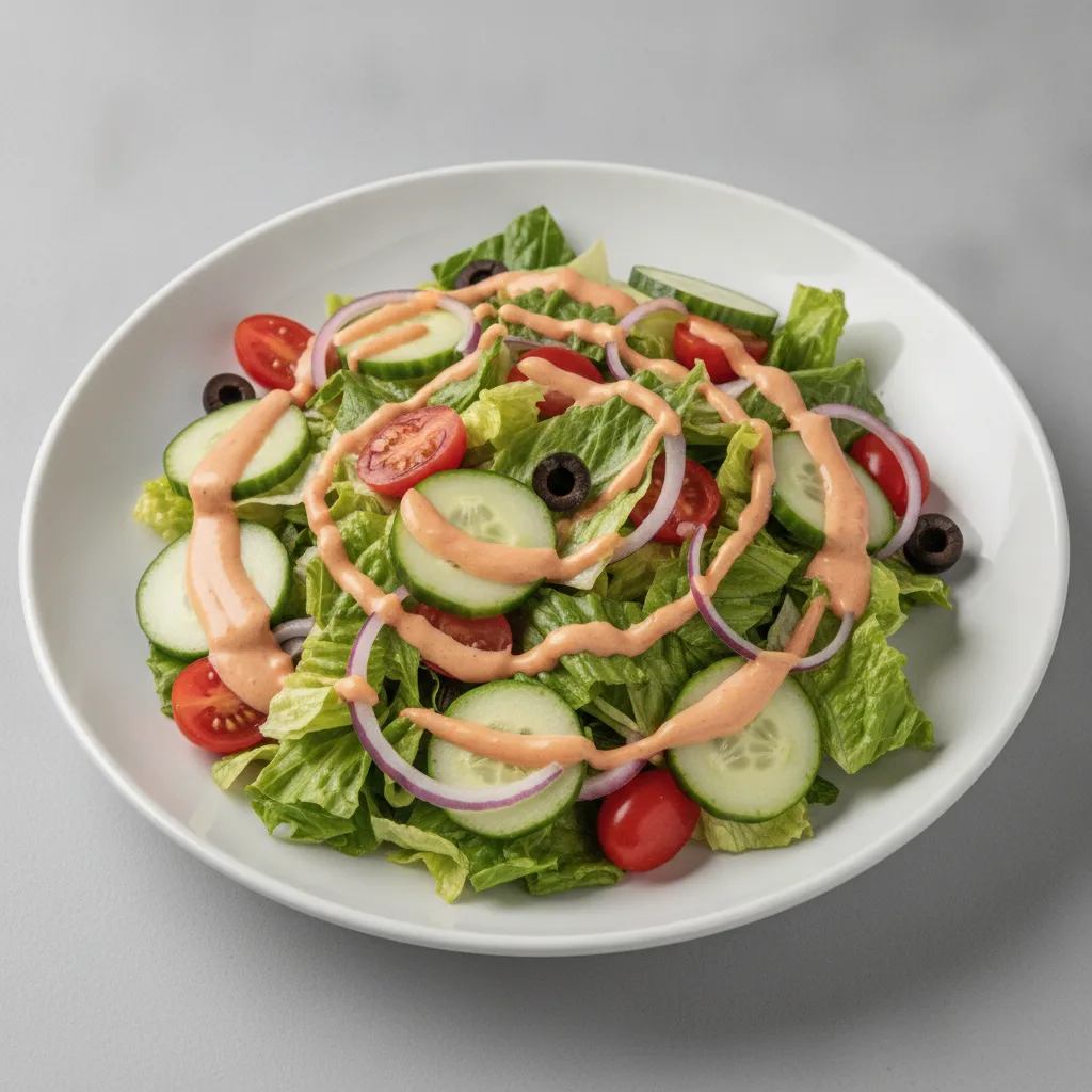 Garden Salad - Russian Garden Salad - Russian