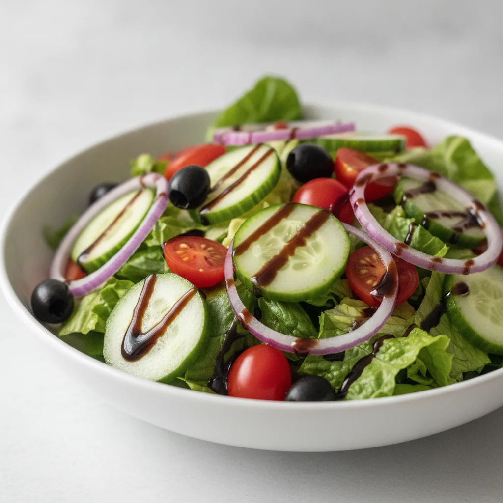 Garden Salad - Balsamic Garden Salad - Balsamic