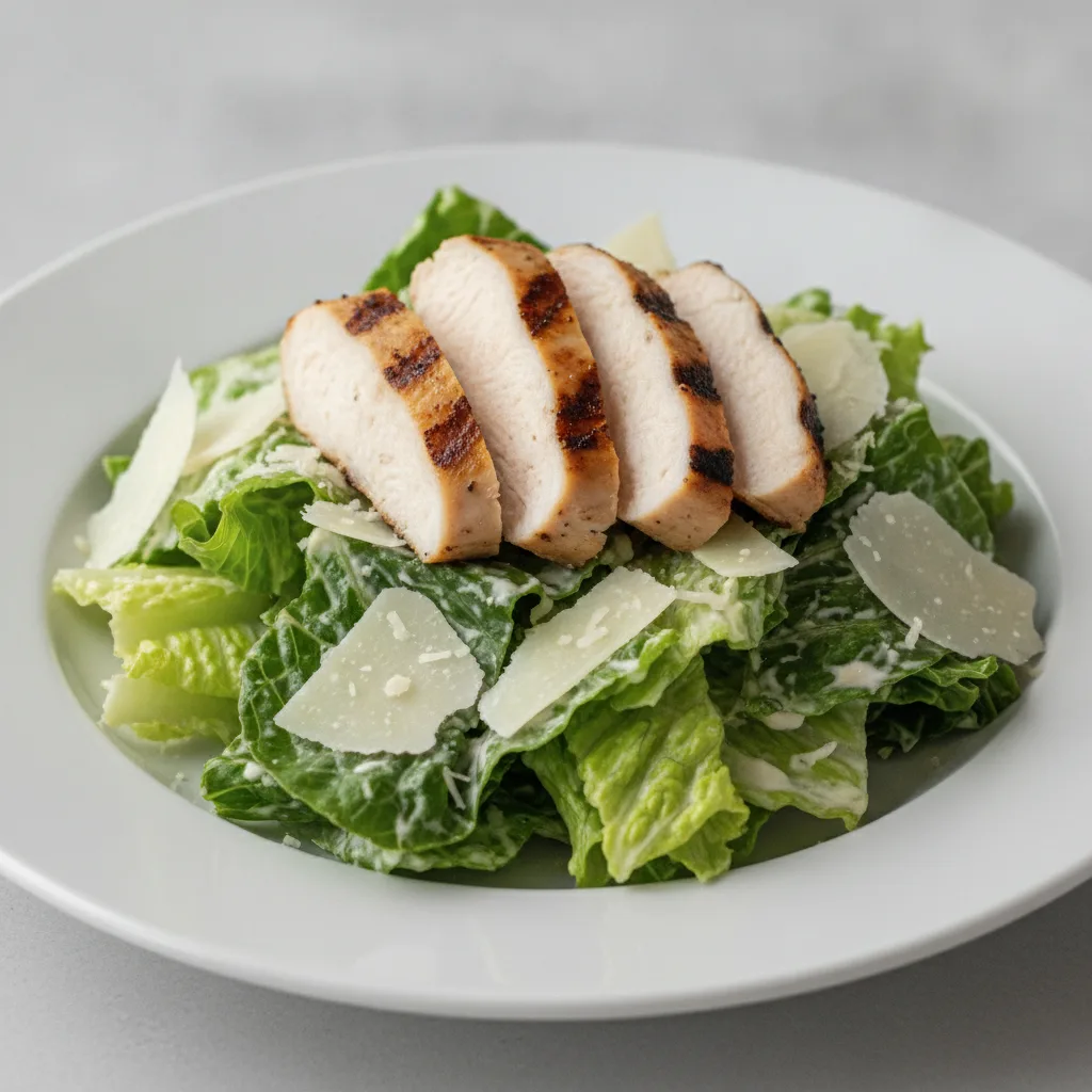 Caesar Salad With Grilled Chicken Caesar Salad With Grilled Chicken
