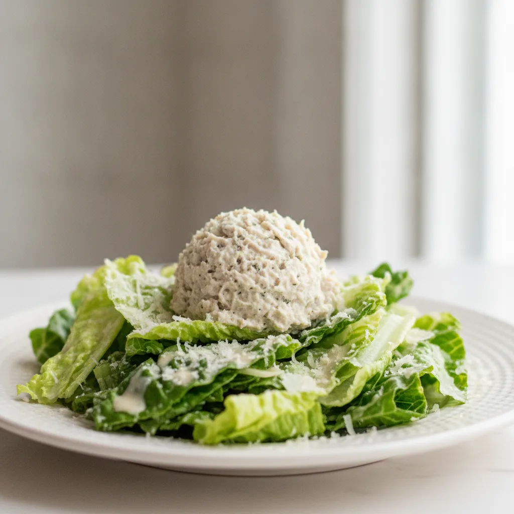 Caesar Salad With Chicken Salad Caesar Salad With Chicken Salad