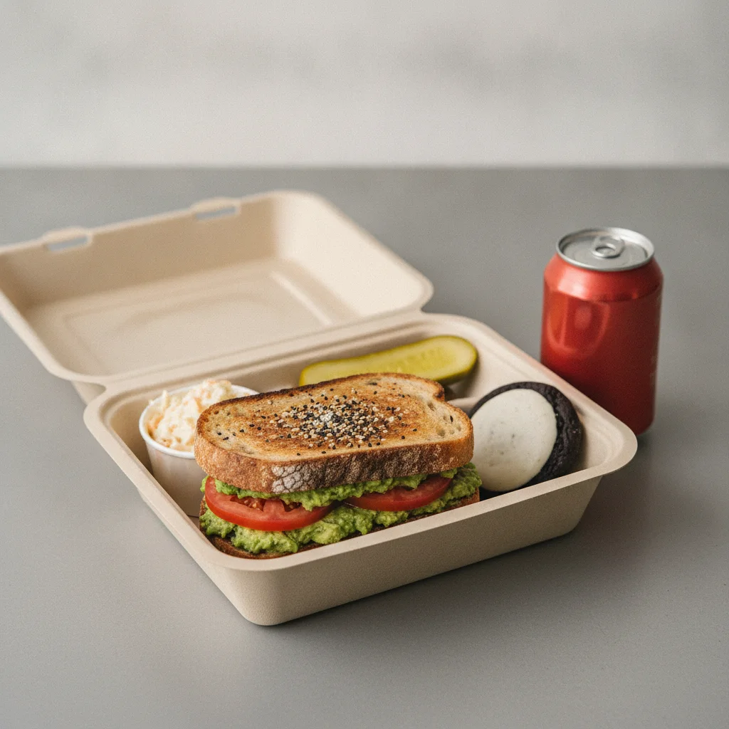 Sandwich Boxed Lunch — The Avocado Toast Sandwich / Regular Soda Sandwich Boxed Lunch — The Avocado Toast Sandwich / Regular Soda