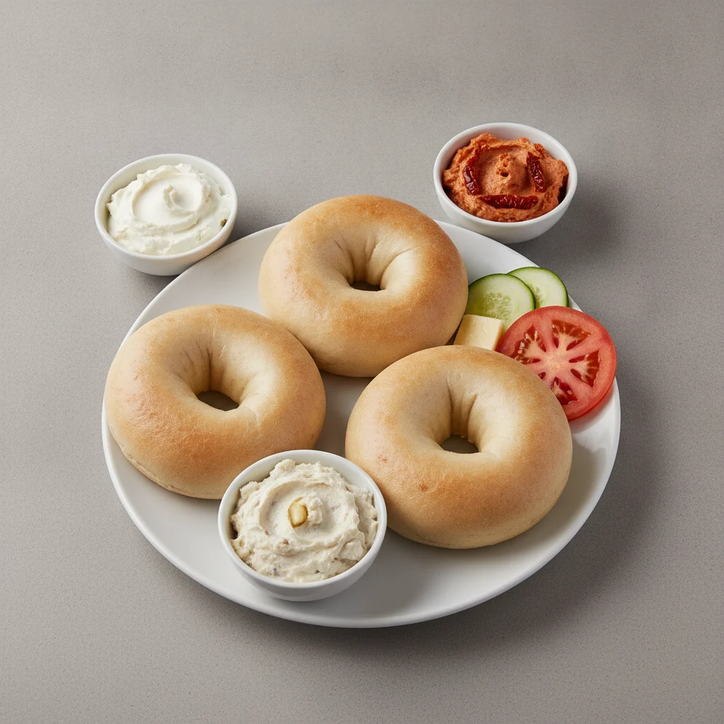 Bagels and Schmears - Bialy Bagels and Cream Cheeses Bagels and Schmears - Bialy Bagels and Cream Cheeses