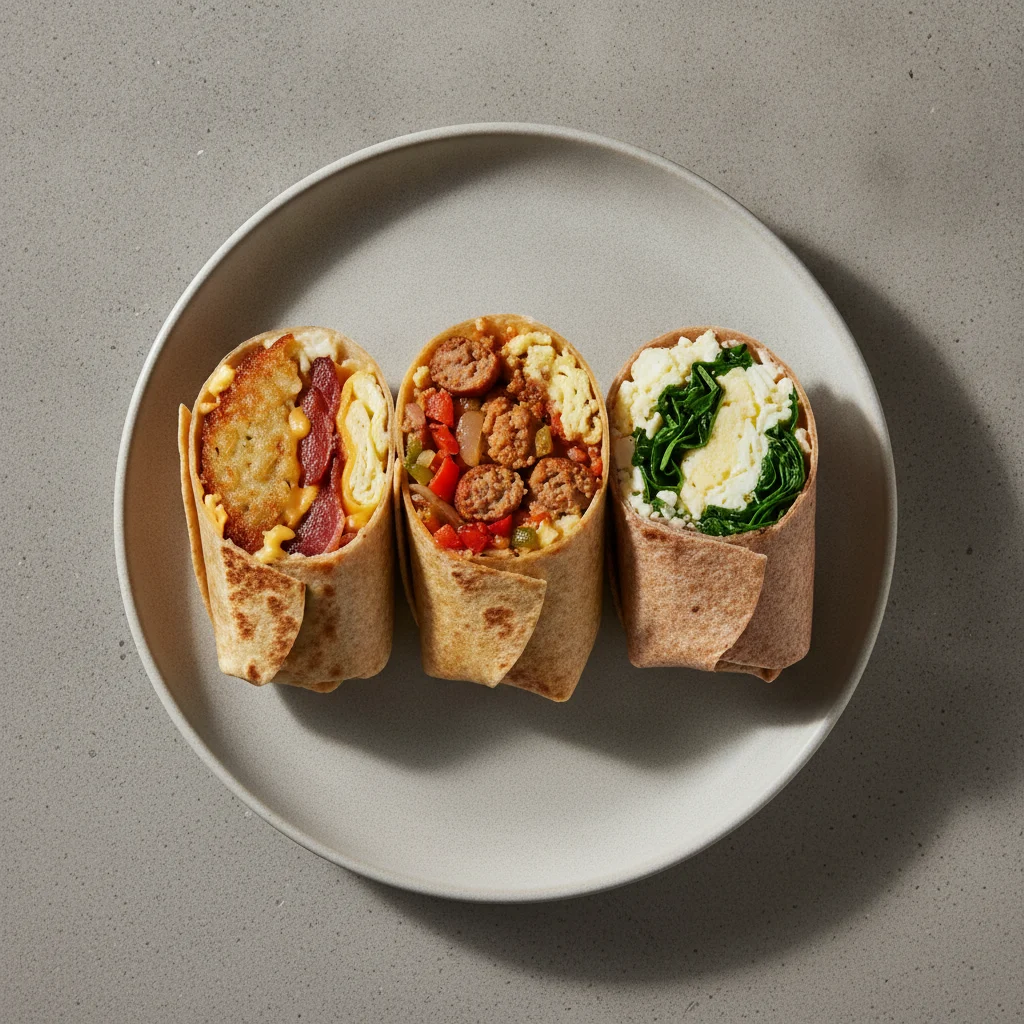 Breakfast Wrap Platter - Latke BEC, Mulberry, Lexington Breakfast Wrap Platter - Latke BEC, Mulberry, Lexington
