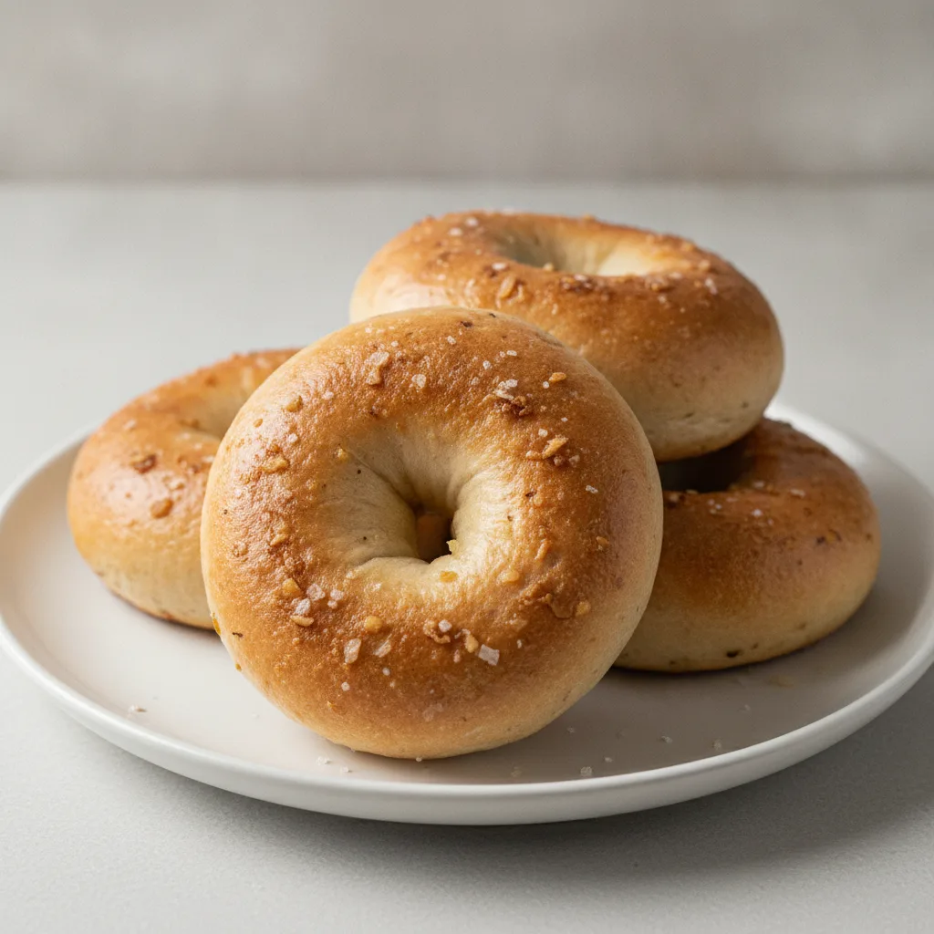 Garlic Bagels Garlic Bagels