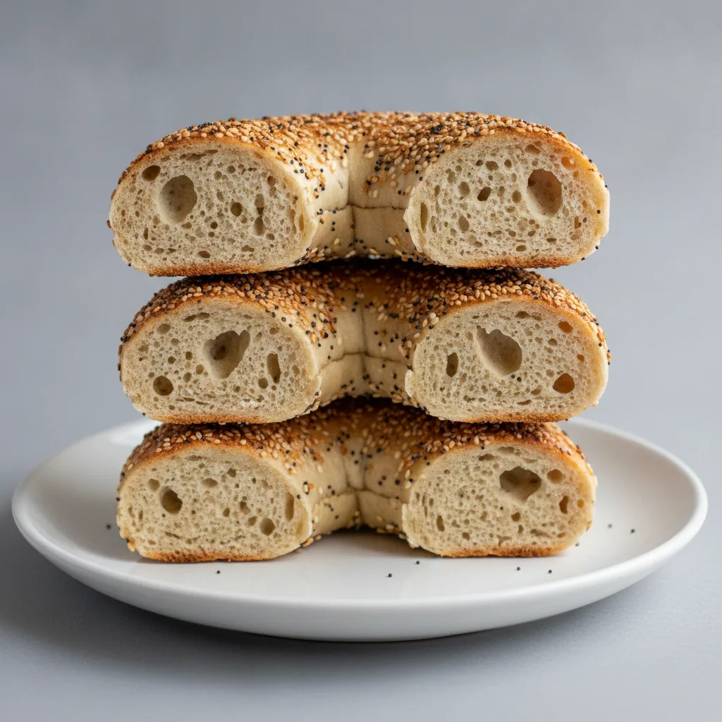 Sourdough Everything Bagels Sourdough Everything Bagels