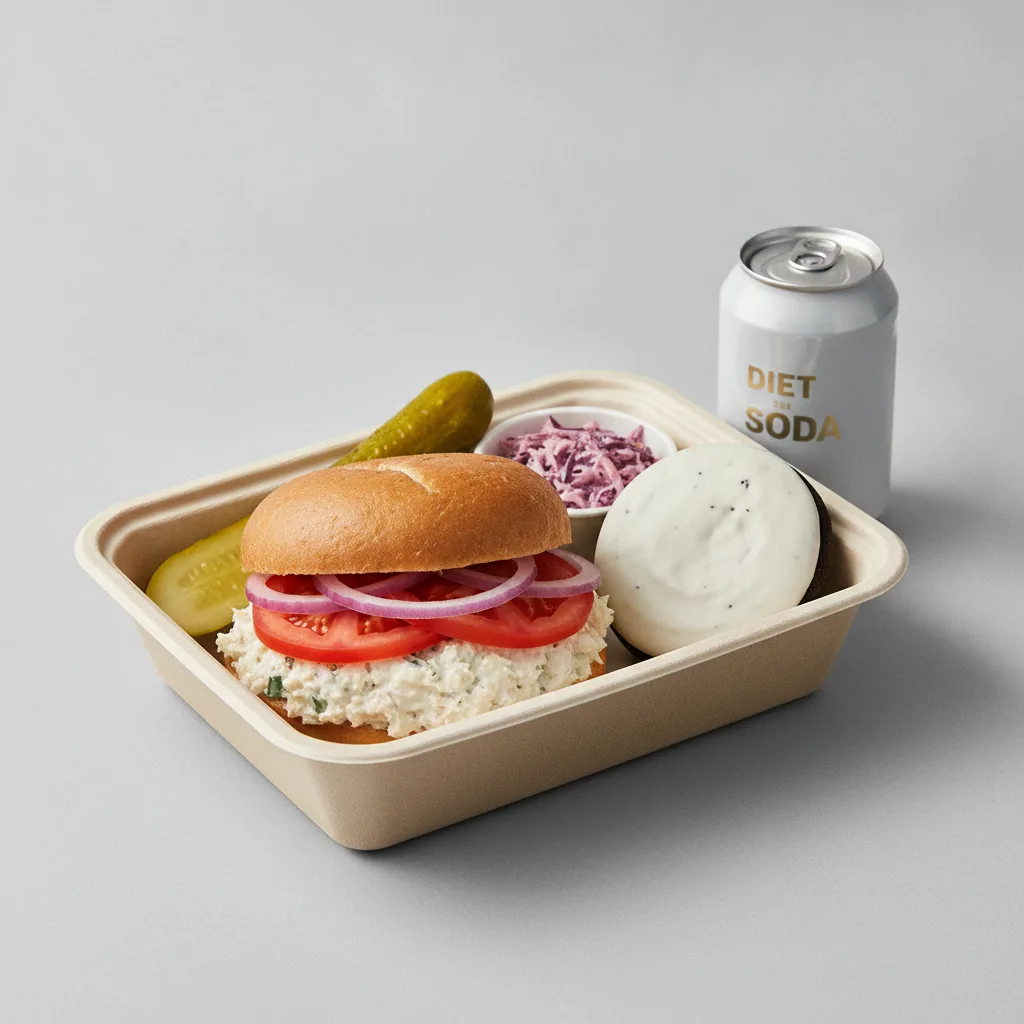 Sandwich Boxed Lunch — The Max Zucker Sandwich / Diet Soda Sandwich Boxed Lunch — The Max Zucker Sandwich / Diet Soda