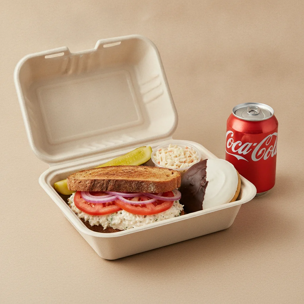 Sandwich Boxed Lunch — The Max Zucker Sandwich / Regular Soda Sandwich Boxed Lunch — The Max Zucker Sandwich / Regular Soda