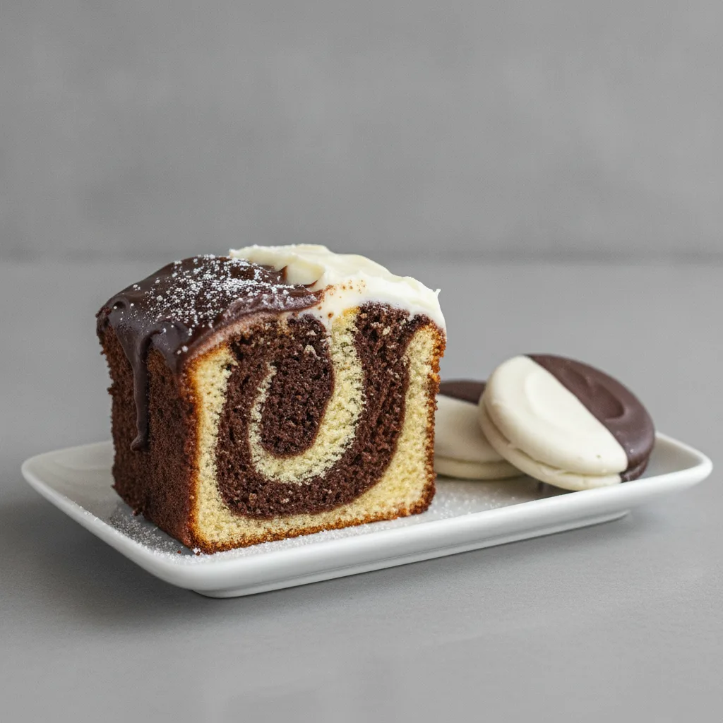 Black and White Russian Coffee Cake Platter (Small) Black and White Russian Coffee Cake Platter (Small)