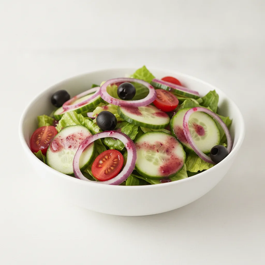 Garden Salad - Red Wine Vinaigrette Garden Salad - Red Wine Vinaigrette