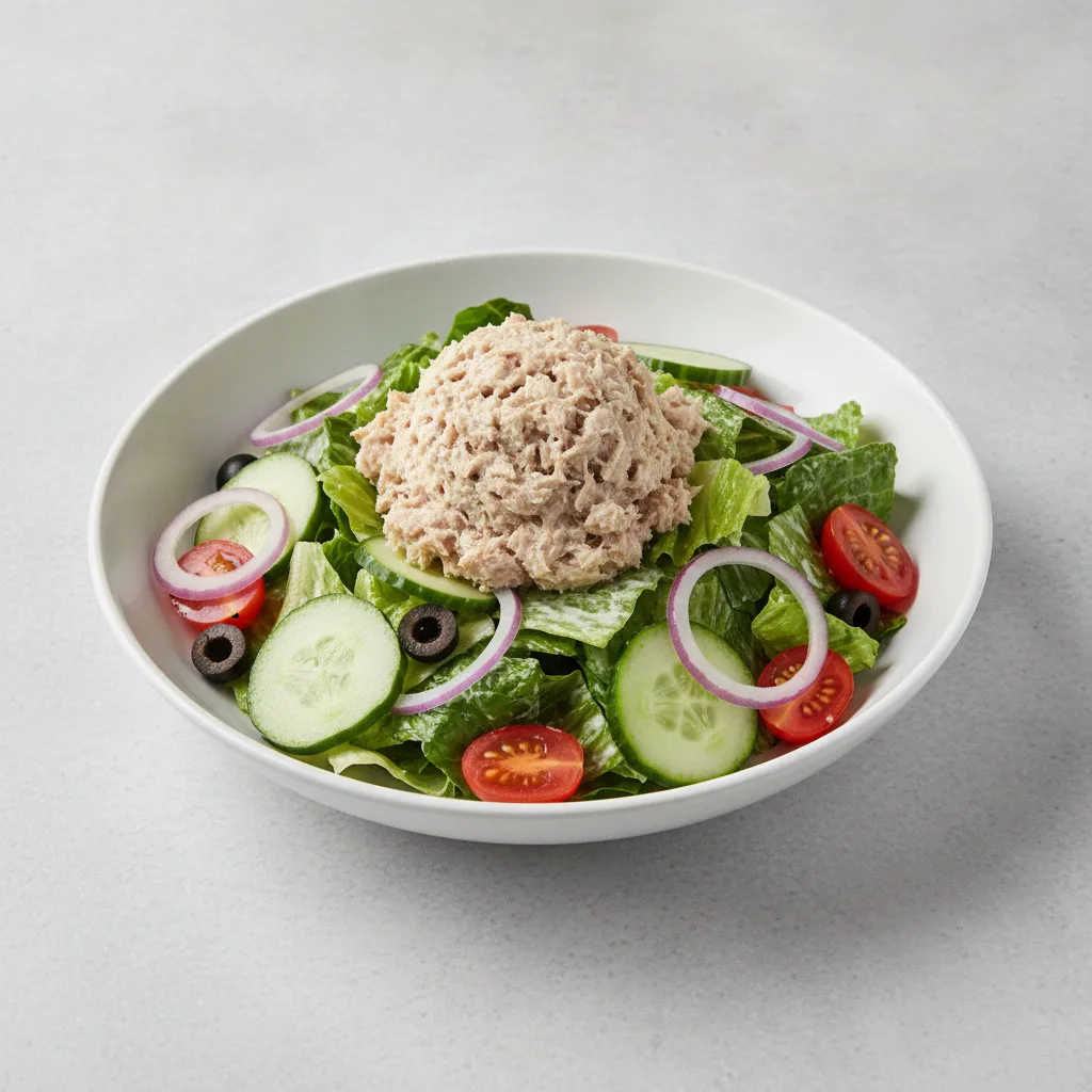 Garden Salad - Caesar With Tuna Salad Garden Salad - Caesar With Tuna Salad