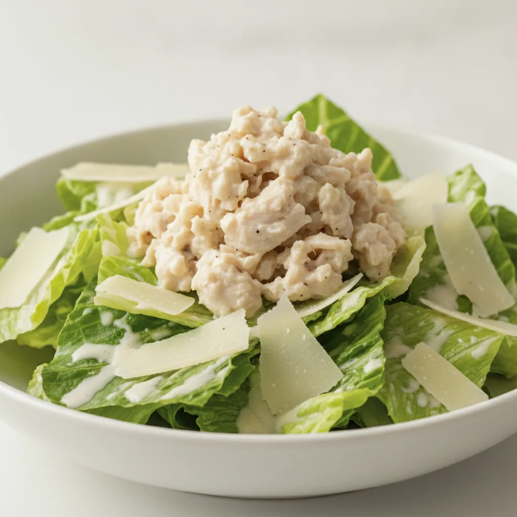 Caesar Salad With Chicken Salad Caesar Salad With Chicken Salad