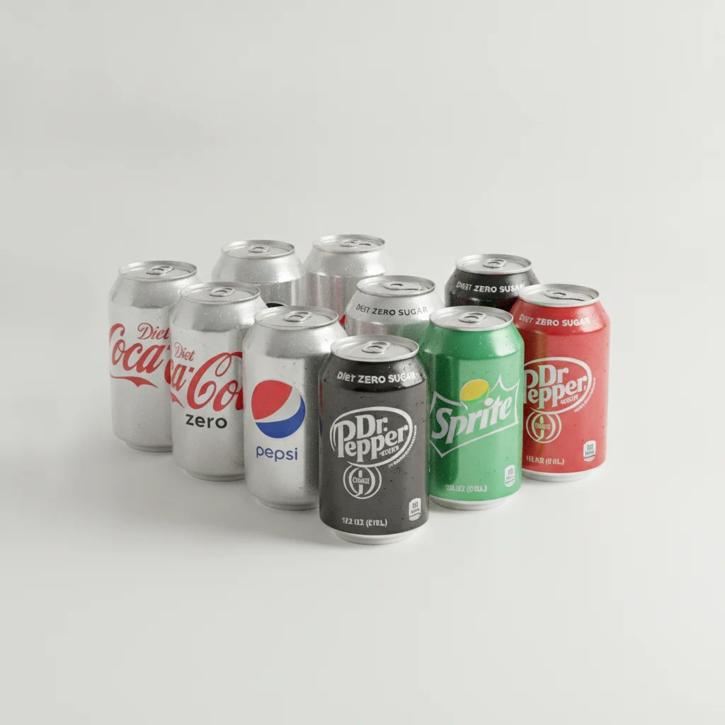 Assorted Individual Diet Sodas Assorted Individual Diet Sodas
