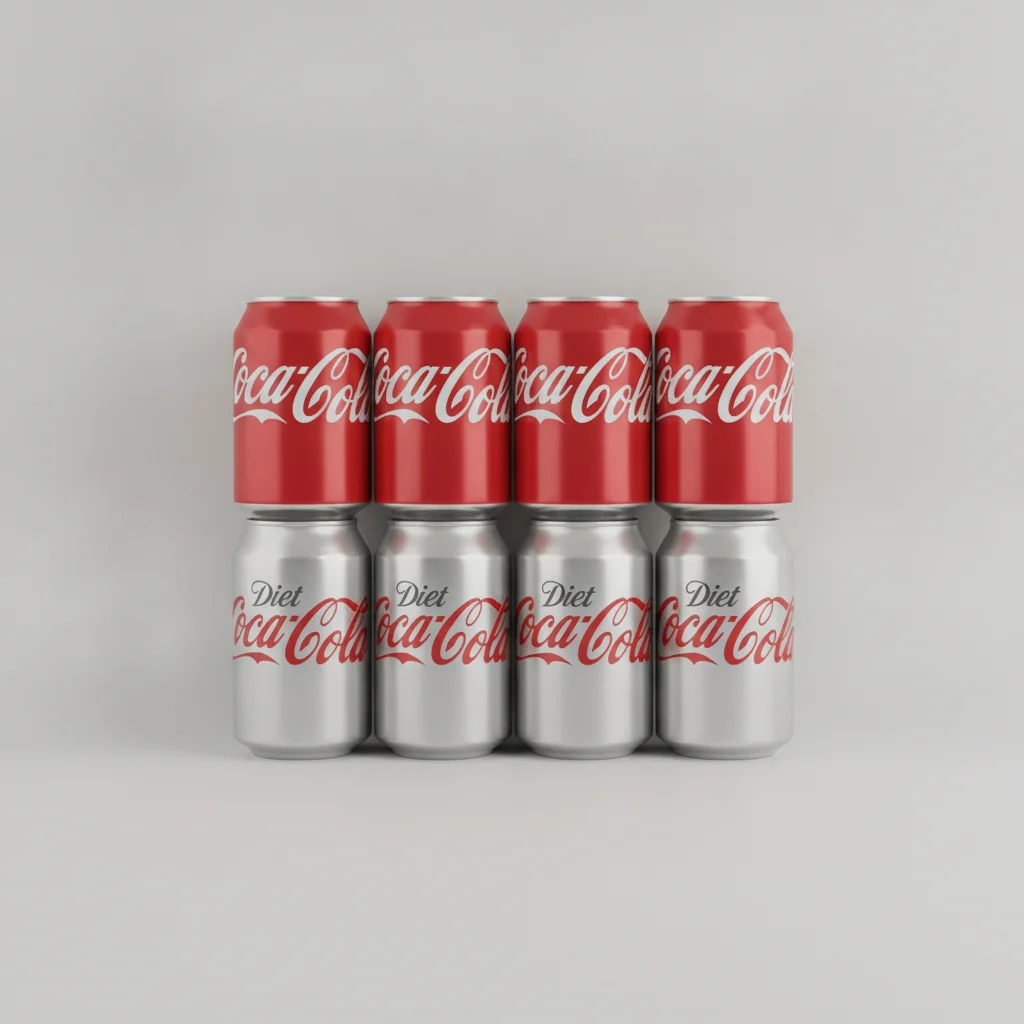 Assorted Individual Sodas — Half Diet and Half Regular Sodas Assorted Individual Sodas — Half Diet and Half Regular Sodas