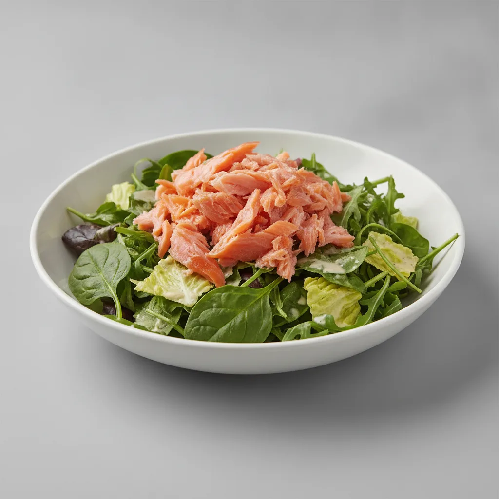 Hot Smoked Salmon Salad Hot Smoked Salmon Salad