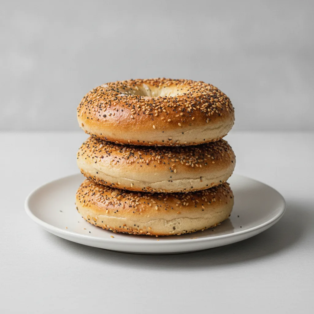 Sourdough Everything Bagels Sourdough Everything Bagels