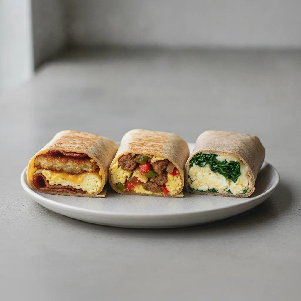 Breakfast Wrap Platter - Latke BEC, Mulberry, Lexington Breakfast Wrap Platter - Latke BEC, Mulberry, Lexington