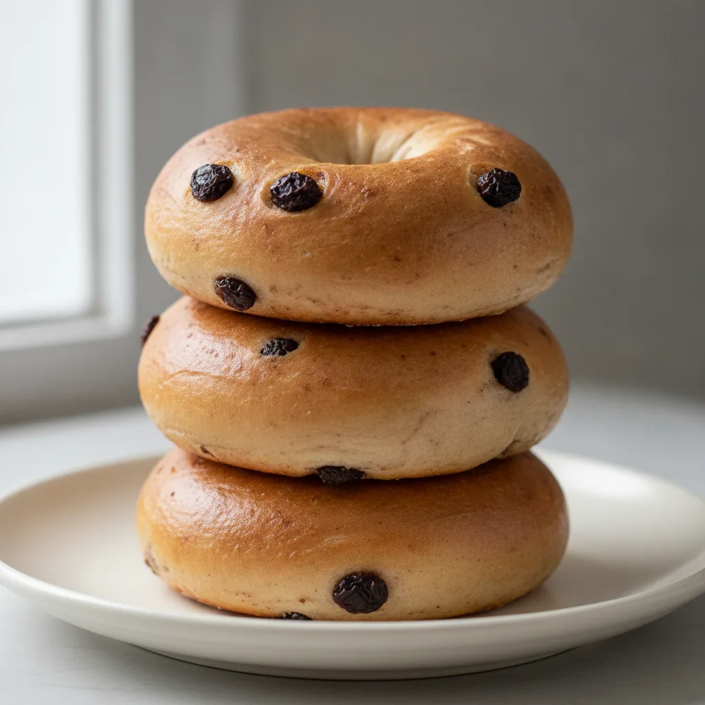 Cinnamon Raisin Bagels Cinnamon Raisin Bagels