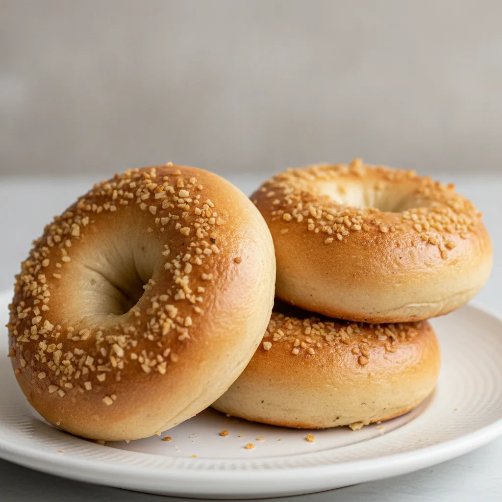 Garlic Bagels Garlic Bagels