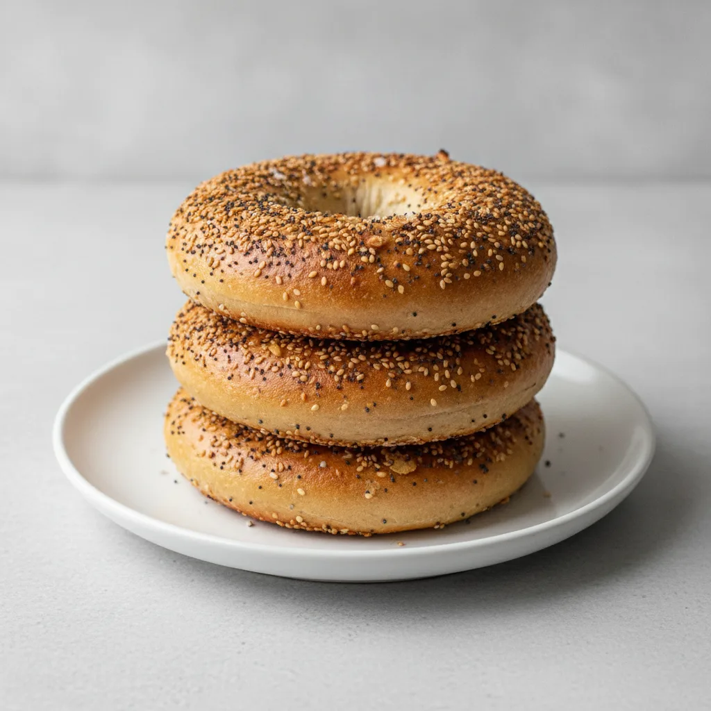 Sourdough Everything Bagels Sourdough Everything Bagels