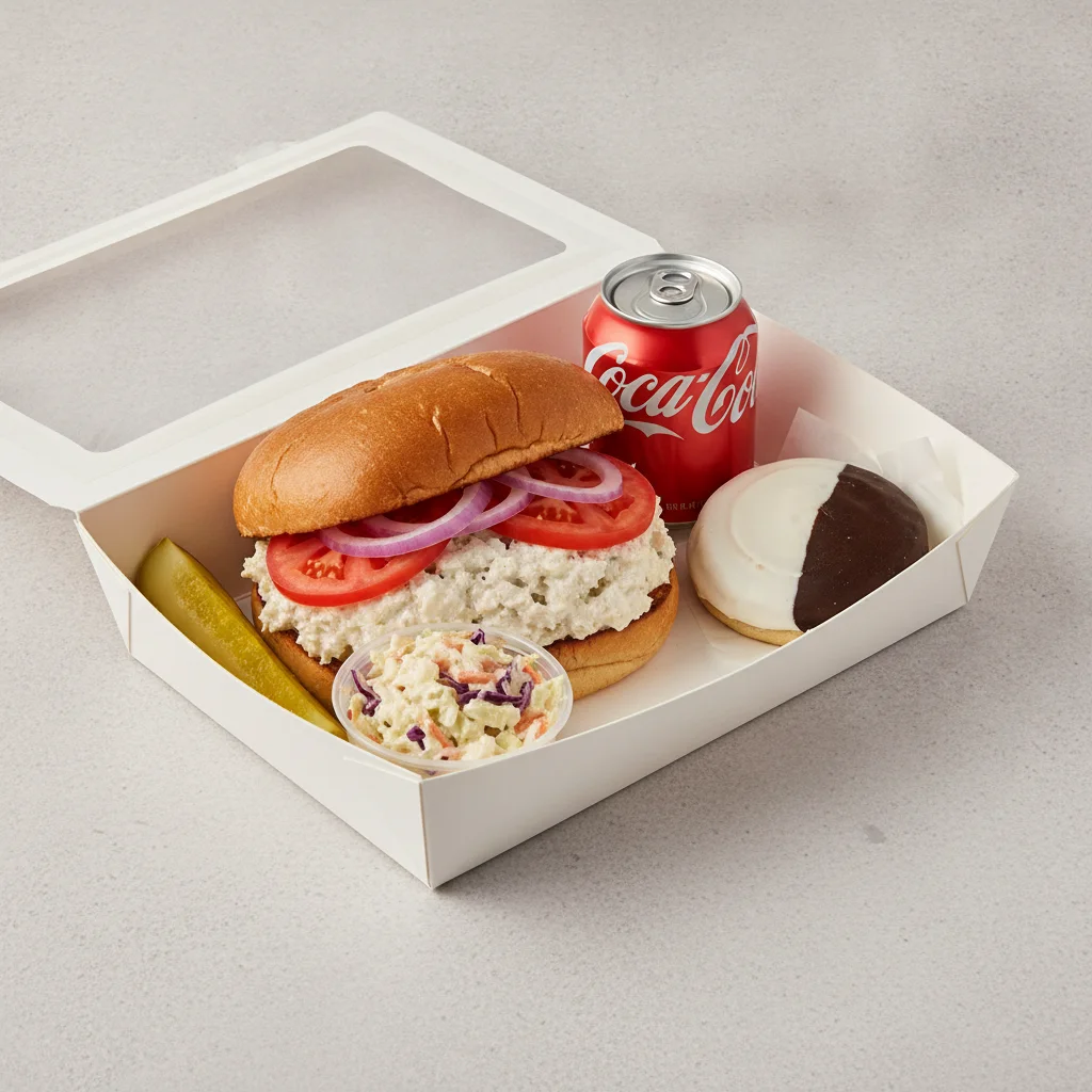 Sandwich Boxed Lunch — The Max Zucker Sandwich / Regular Soda Sandwich Boxed Lunch — The Max Zucker Sandwich / Regular Soda