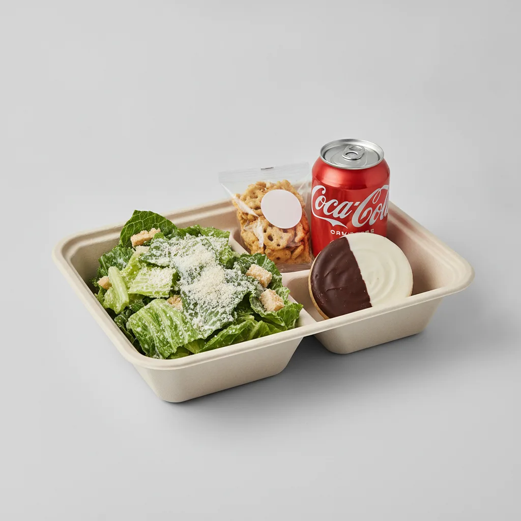Caesar Salad Boxed Lunch — Black & White Cookie / Regular Soda Caesar Salad Boxed Lunch — Black & White Cookie / Regular Soda