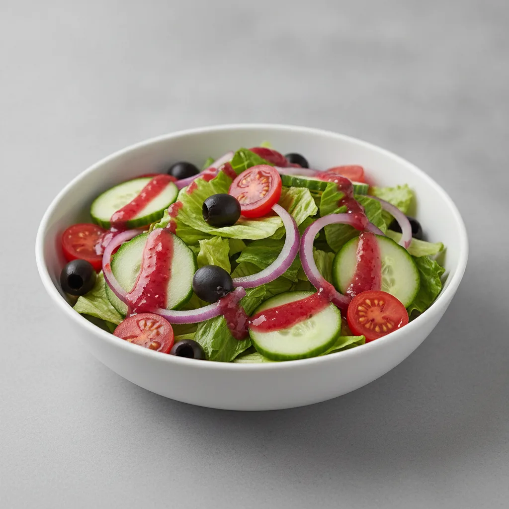 Garden Salad - Raspberry Vinaigrette