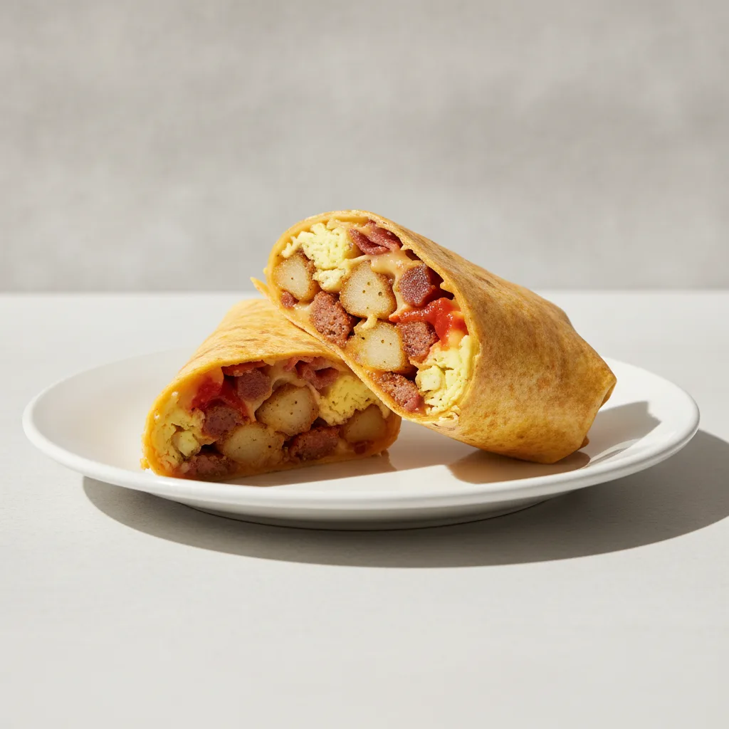 The Inferno Breakfast Burrito The Inferno Breakfast Burrito