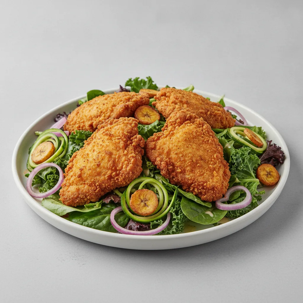 Fried Chicken Salad Fried Chicken Salad