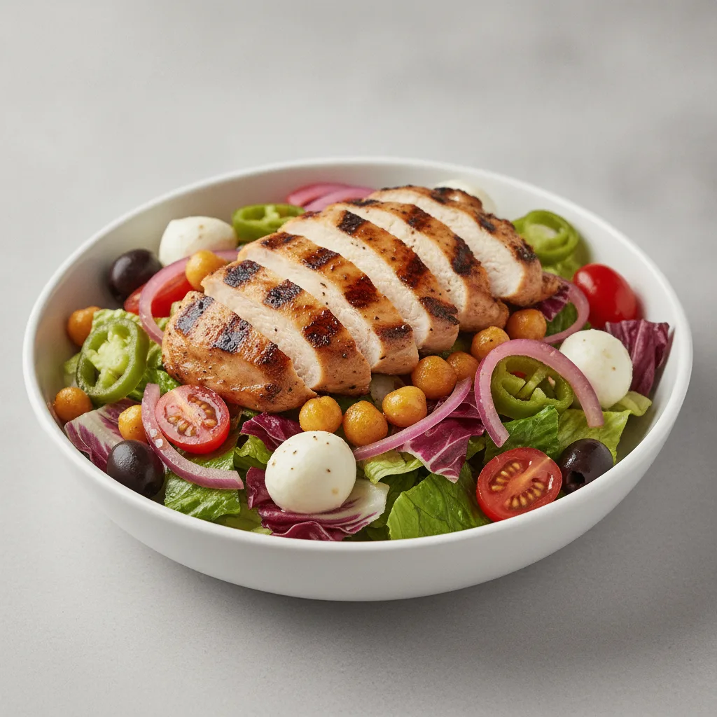 Grilled Chicken Chopped Salad