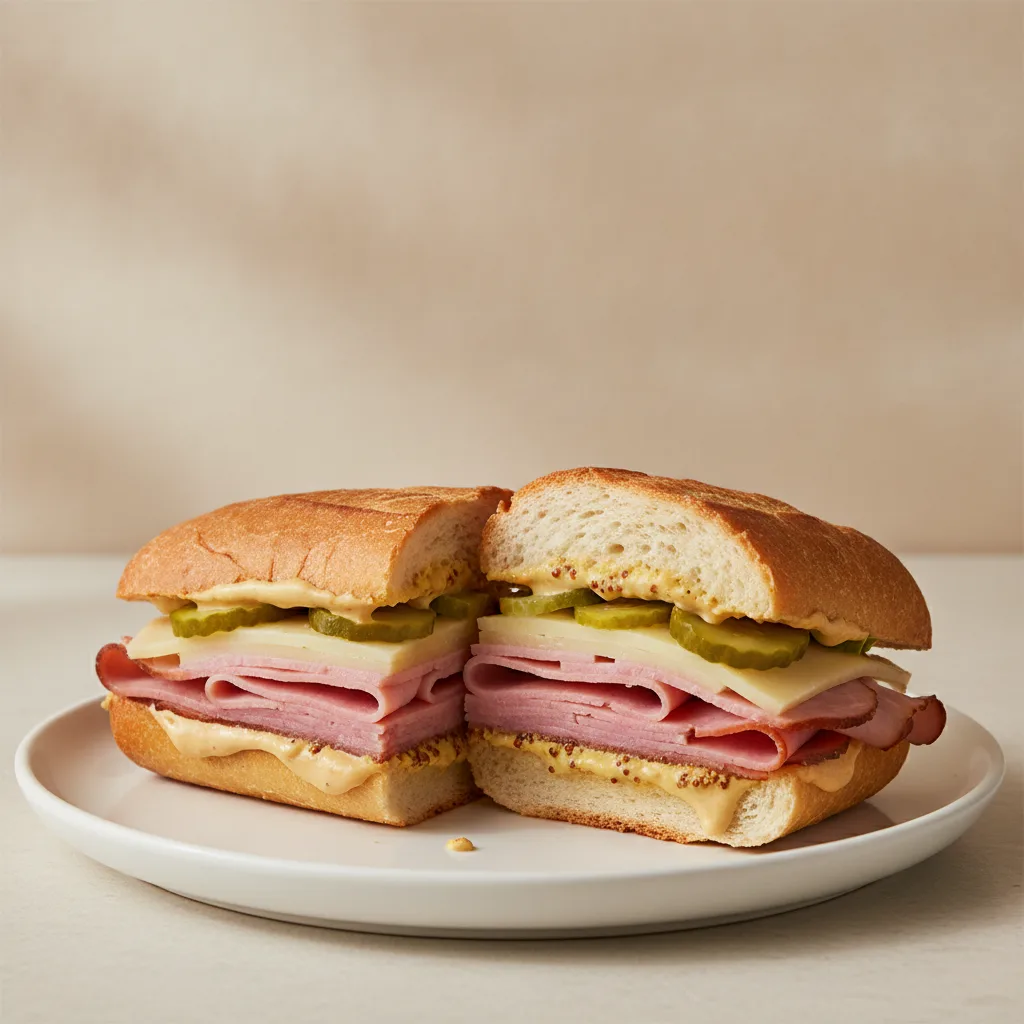 Ham and Gruyere Sandwich