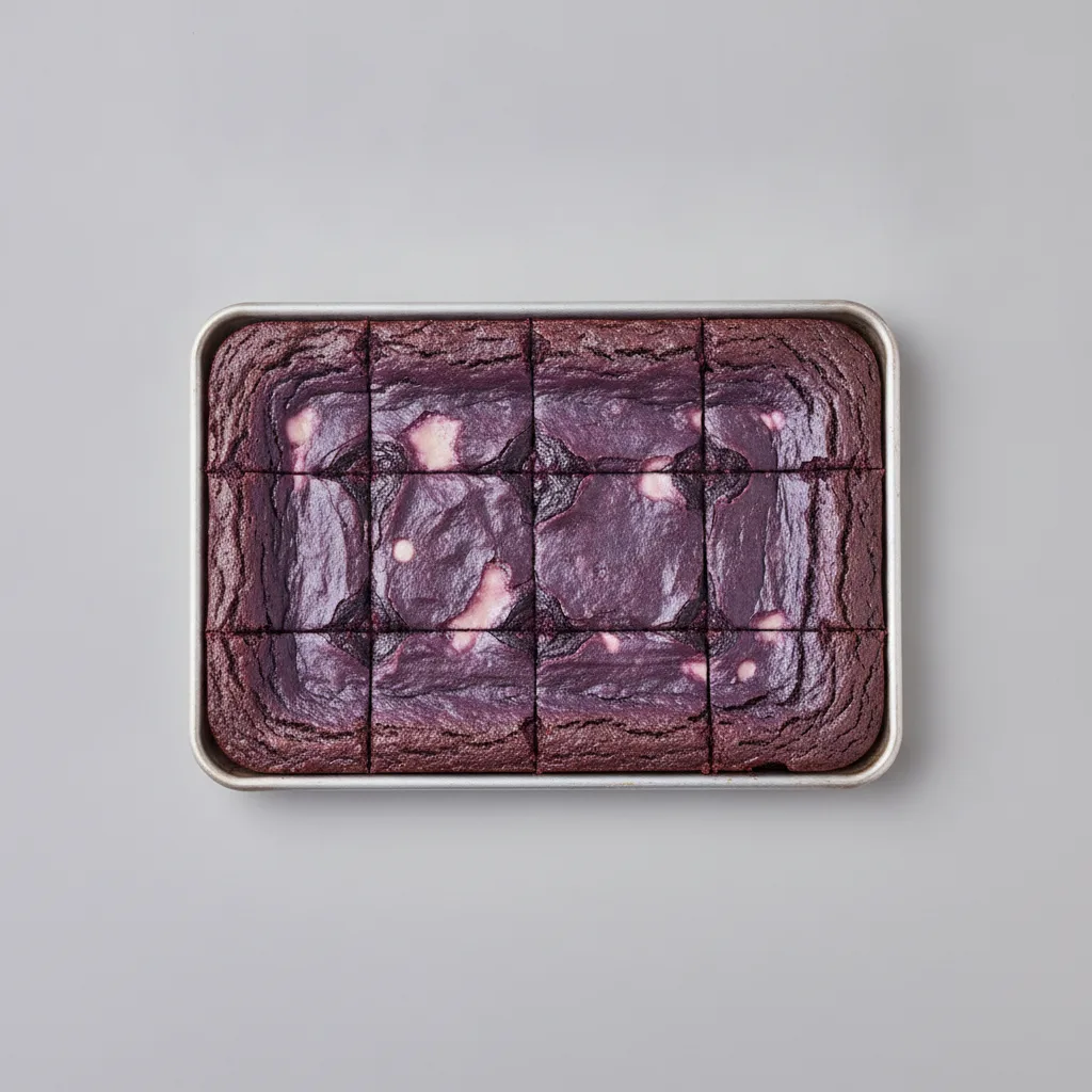 Ube Mochi Brownies (Half Tray) Ube Mochi Brownies (Half Tray)