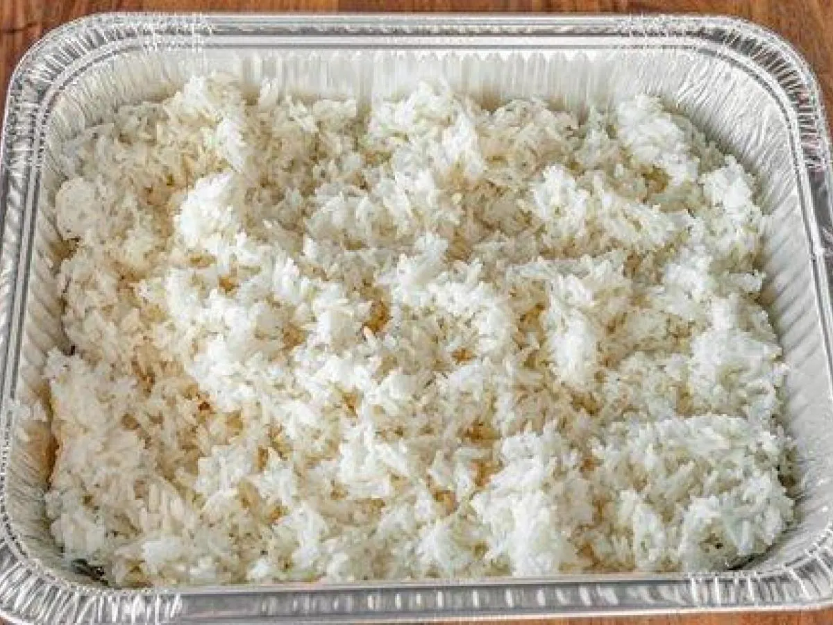 White Rice (Half Tray)
