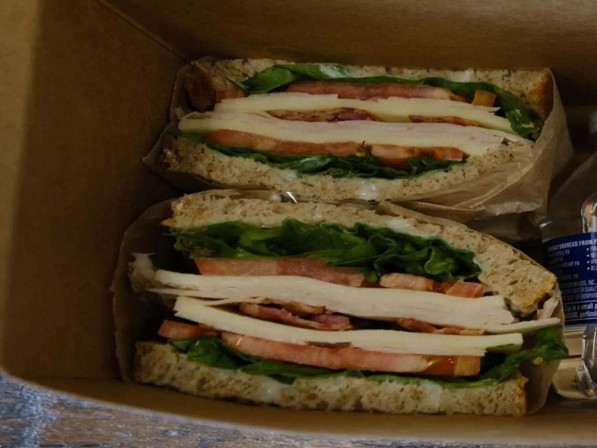 Sandwich Boxed Lunch with Turkey Sandwich, Chips