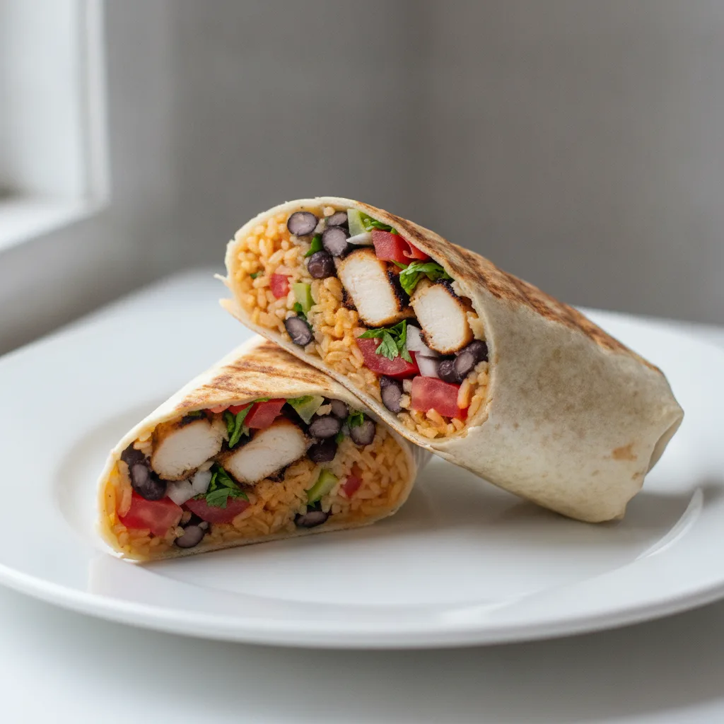 Regular Grilled Chicken Burrito Regular Grilled Chicken Burrito