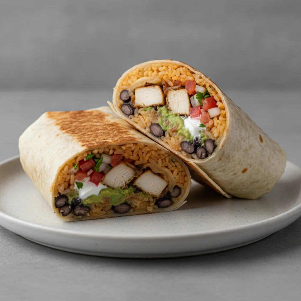 Grilled Chicken Super Burrito Grilled Chicken Super Burrito