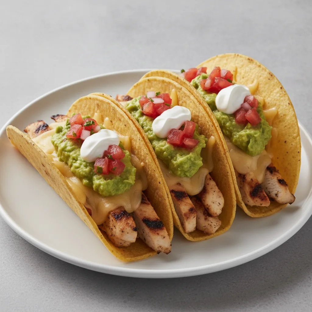 Grilled Chicken Super Tacos Grilled Chicken Super Tacos