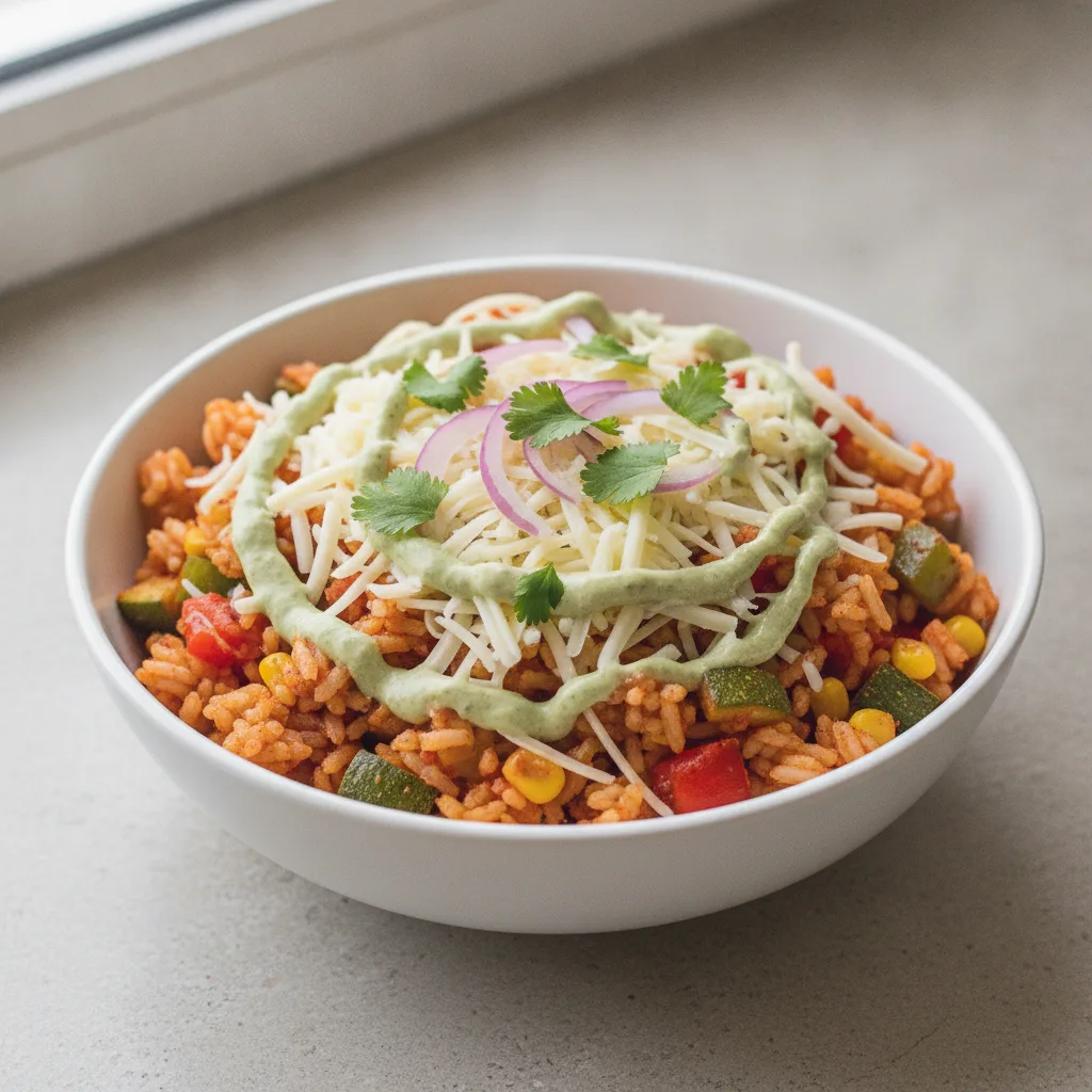 Chipotle Veggie Rice Bowl (Vegetarian)