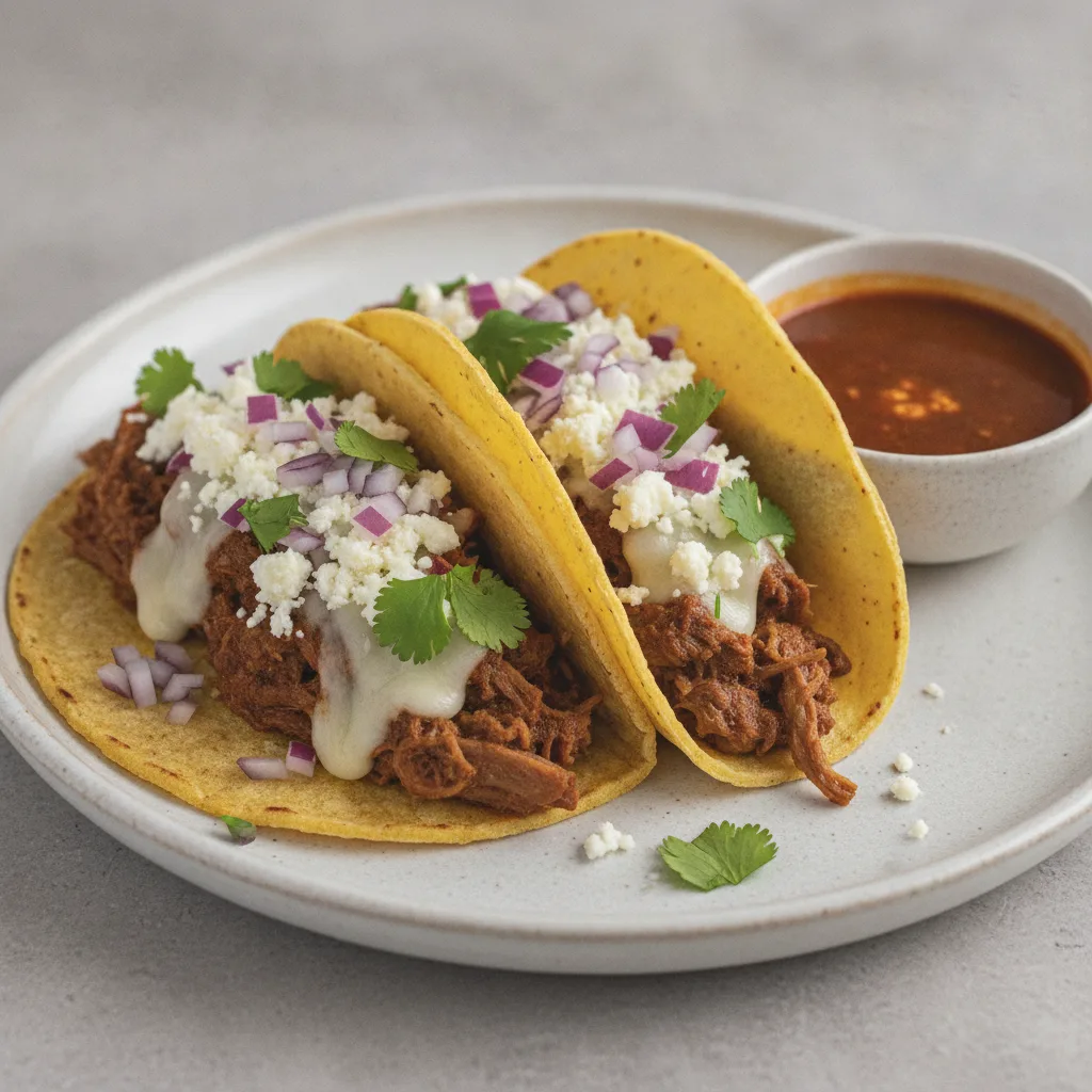 2 Nihari Birria Corn Tortilla Tacos