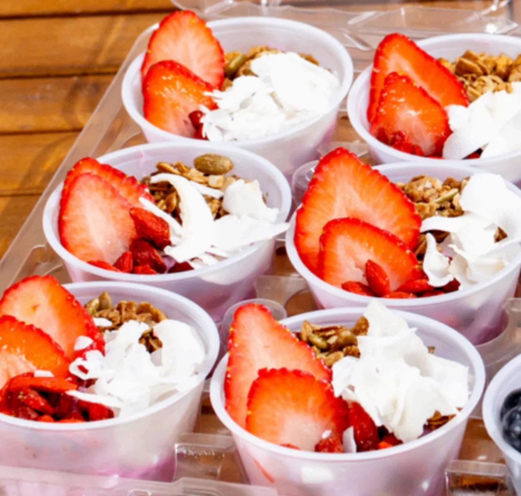 Mini Bowl - Pink Chia Pudding