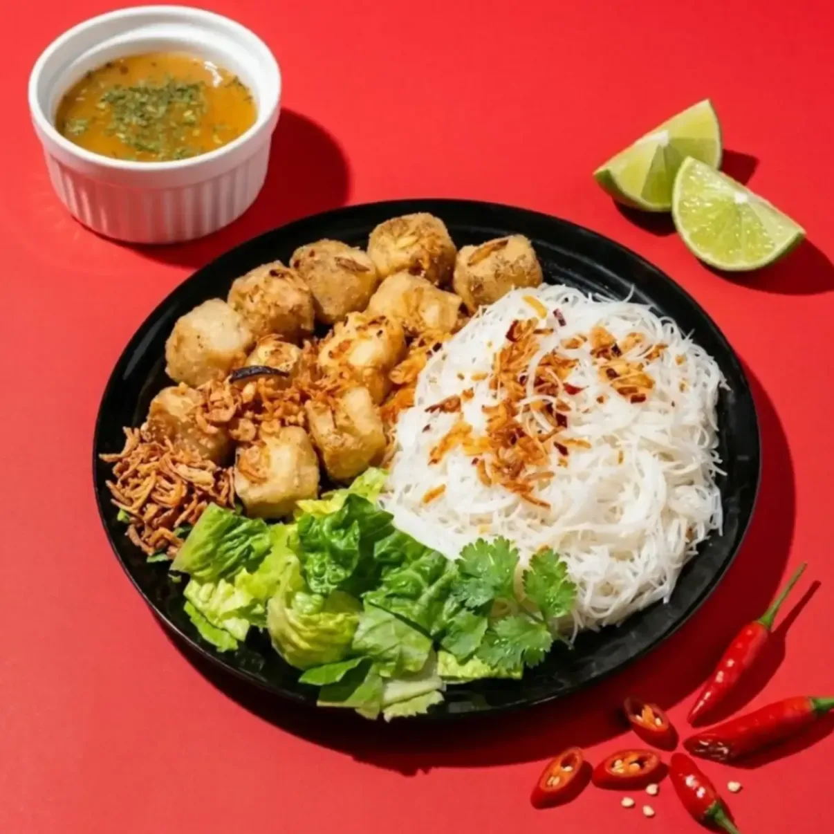 Bangkok Pepper Tofu Noodles
