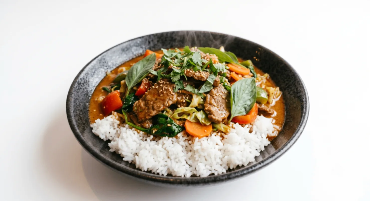 Panang Curry with Beef [16oz]