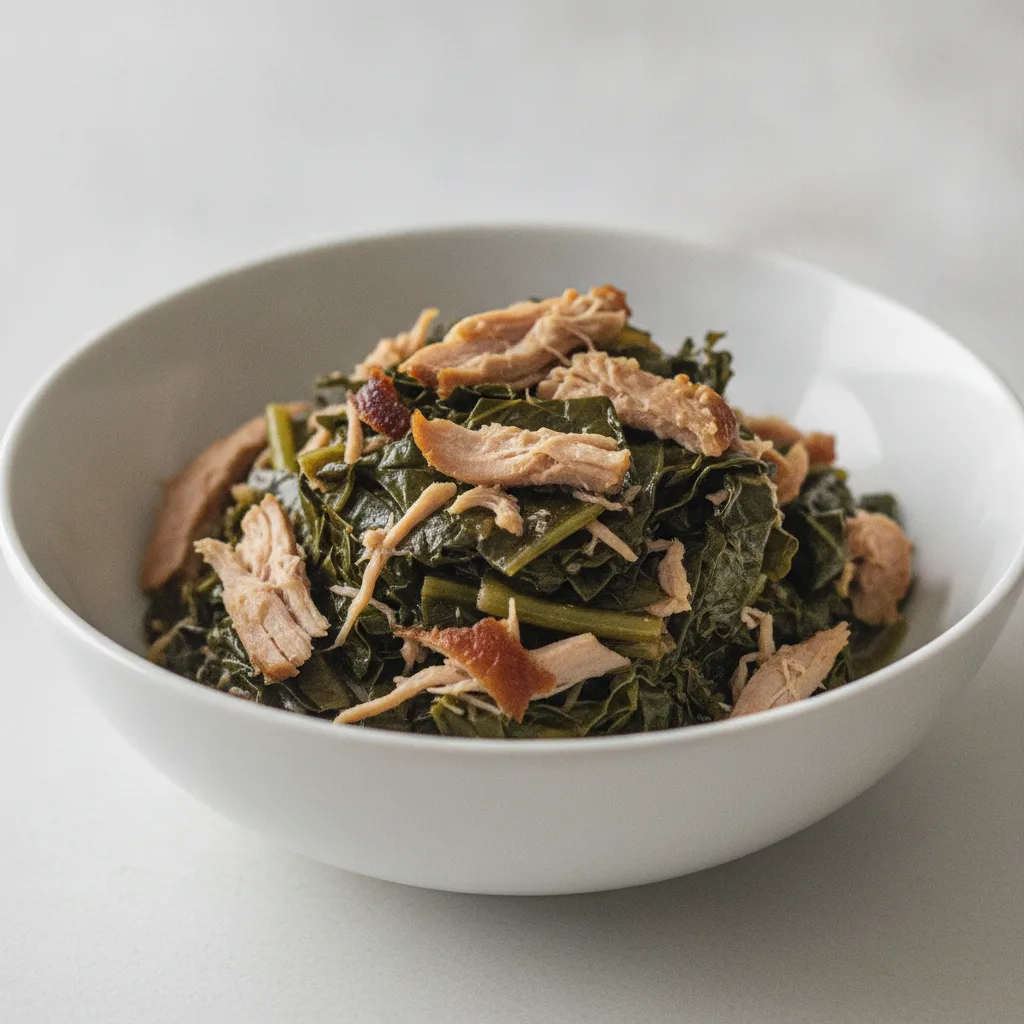 Collard Greens with Smoked Turkey Collard Greens with Smoked Turkey