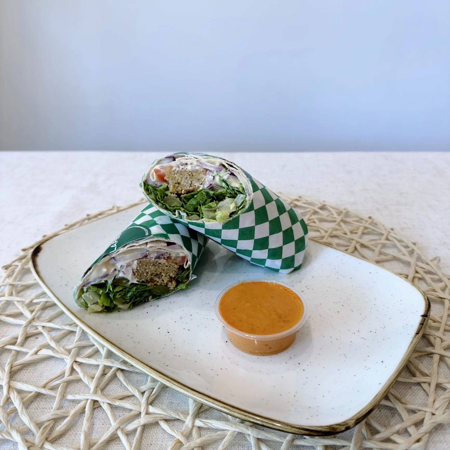 Falafel Wrap with House Salad